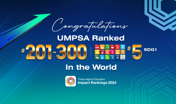 UMPSA Ranked 201-300 Globally in Times Higher Education (THE) Impact Rankings 2024